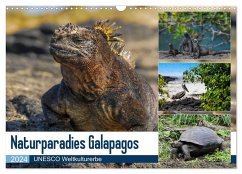 Naturparadies Galapagos - UNESCO Weltkulturerbe (Wandkalender 2024 DIN A3 quer), CALVENDO Monatskalender - Photo4emotion.com