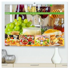 Bistronomie. Impressionen aus der gehobenen Küche (hochwertiger Premium Wandkalender 2024 DIN A2 quer), Kunstdruck in Hochglanz