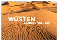 Wüstenlandschaften (Wandkalender 2024 DIN A2 quer), CALVENDO Monatskalender