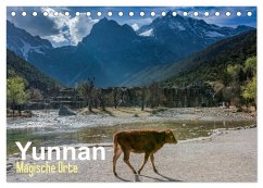 Yunnan - Magische Orte (Tischkalender 2024 DIN A5 quer), CALVENDO Monatskalender