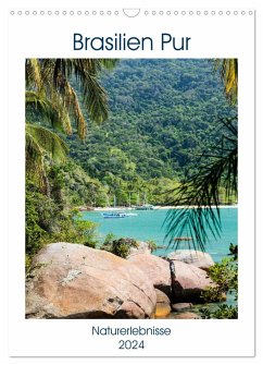 Brasilien pur - Naturerlebnisse (Wandkalender 2024 DIN A3 hoch), CALVENDO Monatskalender - Reuke, Sabine