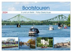 Bootstouren in und um Berlin (Wandkalender 2024 DIN A2 quer), CALVENDO Monatskalender