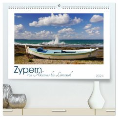 Zypern. Von Akamas bis Limassol (hochwertiger Premium Wandkalender 2024 DIN A2 quer), Kunstdruck in Hochglanz