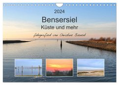Bensersiel Küste und mehr (Wandkalender 2024 DIN A4 quer), CALVENDO Monatskalender - Bienert, Christine
