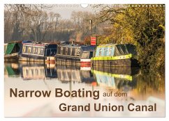 Narrow Boating auf dem Grand Union Canal (Wandkalender 2024 DIN A3 quer), CALVENDO Monatskalender - Fotografie, ReDi