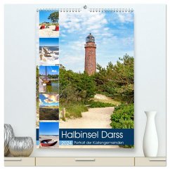 Halbinsel Darss, Portrait der Küstengemeinden (hochwertiger Premium Wandkalender 2024 DIN A2 hoch), Kunstdruck in Hochglanz