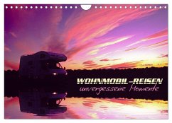 Wohnmobil-Reisen (Wandkalender 2024 DIN A4 quer), CALVENDO Monatskalender