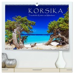 Korsika - Traumhafte Küsten am Mittelmeer (hochwertiger Premium Wandkalender 2024 DIN A2 quer), Kunstdruck in Hochglanz