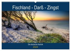 Fischland - Darß- Zingst (Wandkalender 2024 DIN A2 quer), CALVENDO Monatskalender