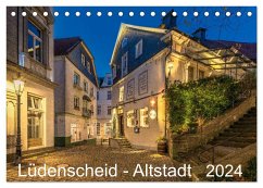 Lüdenscheid - Die Altstadt 2024 (Tischkalender 2024 DIN A5 quer), CALVENDO Monatskalender