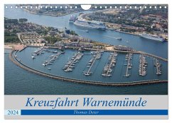 Kreuzfahrt Warnemünde (Wandkalender 2024 DIN A4 quer), CALVENDO Monatskalender - Deter, Thomas