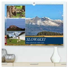 Slowakei - Reise durch das wilde Land (hochwertiger Premium Wandkalender 2024 DIN A2 quer), Kunstdruck in Hochglanz