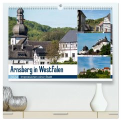 Arnsberg in Westfalen (hochwertiger Premium Wandkalender 2024 DIN A2 quer), Kunstdruck in Hochglanz