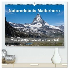 Naturerlebnis Matterhorn (hochwertiger Premium Wandkalender 2024 DIN A2 quer), Kunstdruck in Hochglanz