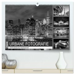 URBANE FOTOGRAFIE Zwölf klassische Impressionen (hochwertiger Premium Wandkalender 2024 DIN A2 quer), Kunstdruck in Hochglanz