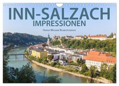 Inn-Salzach-Impressionen (Wandkalender 2024 DIN A4 quer), CALVENDO Monatskalender