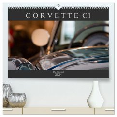 Corvette C1 - Das Original (hochwertiger Premium Wandkalender 2024 DIN A2 quer), Kunstdruck in Hochglanz