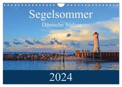 Segelsommer - Dänische Südsee (Wandkalender 2024 DIN A4 quer), CALVENDO Monatskalender - Boockhoff, Irk