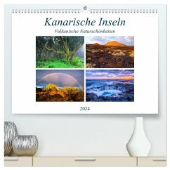 Kanarische Inseln - Vulkanische Naturschönheiten (hochwertiger Premium Wandkalender 2024 DIN A2 quer), Kunstdruck in Hochglanz
