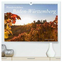 Wunderschönes Baden-Württemberg (hochwertiger Premium Wandkalender 2024 DIN A2 quer), Kunstdruck in Hochglanz - Dieterich, Werner