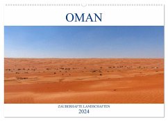 Oman - Zauberhafte Landschaften (Wandkalender 2024 DIN A2 quer), CALVENDO Monatskalender