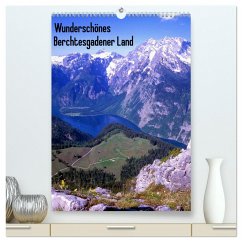 Wunderschönes Berchtesgadener Land (hochwertiger Premium Wandkalender 2024 DIN A2 hoch), Kunstdruck in Hochglanz