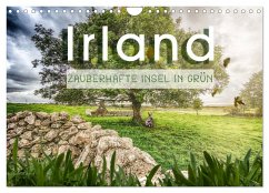 Irland - Zauberhafte Insel in grün (Wandkalender 2024 DIN A4 quer), CALVENDO Monatskalender