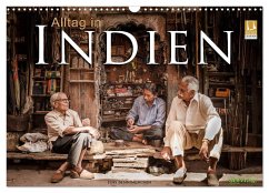 Alltag in Indien (Wandkalender 2024 DIN A3 quer), CALVENDO Monatskalender - Benninghofen, Jens