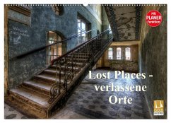 Lost Places - verlassene Orte (Wandkalender 2024 DIN A2 quer), CALVENDO Monatskalender