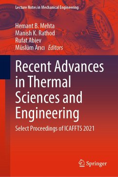 Recent Advances in Thermal Sciences and Engineering (eBook, PDF)