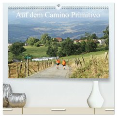 Auf dem Camino Primitivo (hochwertiger Premium Wandkalender 2024 DIN A2 quer), Kunstdruck in Hochglanz