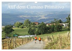 Auf dem Camino Primitivo (Wandkalender 2024 DIN A3 quer), CALVENDO Monatskalender