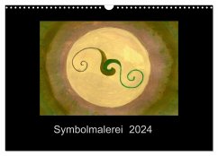 Symbolmalerei (Wandkalender 2024 DIN A3 quer), CALVENDO Monatskalender