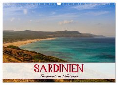 Sardinien Panoramakalender (Wandkalender 2024 DIN A3 quer), CALVENDO Monatskalender