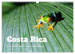 Costa Rica - Tierwelt und Landschaften (Wandkalender 2024 DIN A3 quer), CALVENDO Monatskalender