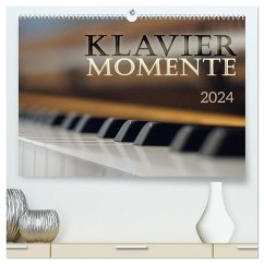 Klavier Momente (hochwertiger Premium Wandkalender 2024 DIN A2 quer), Kunstdruck in Hochglanz
