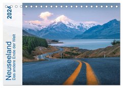 Neuseeland - Das andere Ende der Welt (Tischkalender 2024 DIN A5 quer), CALVENDO Monatskalender