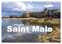 Bretagne - Saint Malo (Wandkalender 2024 DIN A2 quer), CALVENDO Monatskalender