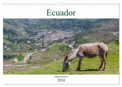 Ecuador - Impessionen (Wandkalender 2024 DIN A3 quer), CALVENDO Monatskalender
