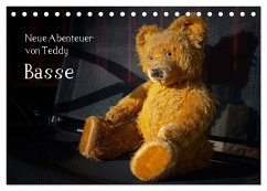 Neue Abenteuer von Teddy Basse (Tischkalender 2024 DIN A5 quer), CALVENDO Monatskalender - rosin, Dirk