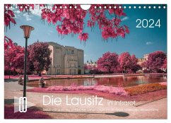 Die Lausitz durch den Infrarotfilter (Wandkalender 2024 DIN A4 quer), CALVENDO Monatskalender - Winzer, Martin