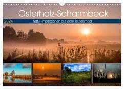 Osterholz-Scharmbeck, Natur-Impressionen aus dem Teufelsmoor (Wandkalender 2024 DIN A3 quer), CALVENDO Monatskalender