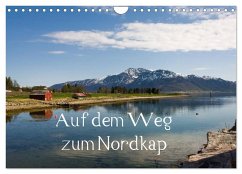 Auf dem Weg zum Nordkap (Wandkalender 2024 DIN A4 quer), CALVENDO Monatskalender