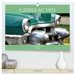 Cadillac 1953 - Kraftpaket auf Rädern (hochwertiger Premium Wandkalender 2024 DIN A2 quer), Kunstdruck in Hochglanz
