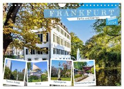 Frankfurt - Parks und Gärten (Wandkalender 2024 DIN A4 quer), CALVENDO Monatskalender
