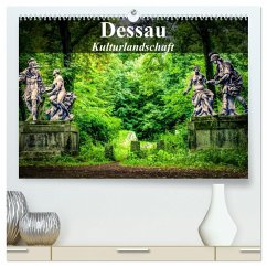 Dessau - Kulturlandschaft (hochwertiger Premium Wandkalender 2024 DIN A2 quer), Kunstdruck in Hochglanz