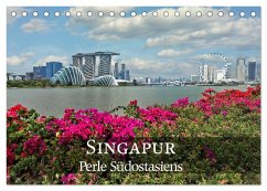 Singapur - Perle Südostasiens (Tischkalender 2024 DIN A5 quer), CALVENDO Monatskalender - Nadler M.A., Alexander