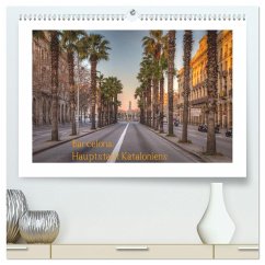 Barcelona: Hauptstadt Kataloniens (hochwertiger Premium Wandkalender 2024 DIN A2 quer), Kunstdruck in Hochglanz