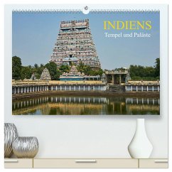 Indiens Tempel und Paläste (hochwertiger Premium Wandkalender 2024 DIN A2 quer), Kunstdruck in Hochglanz - Rauchenwald, Martin