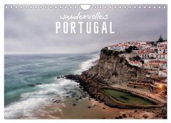 Wundervolles Portugal (Wandkalender 2024 DIN A4 quer), CALVENDO Monatskalender